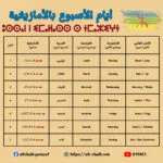 Read more about the article أيام الأسبوع بالأمازيغية